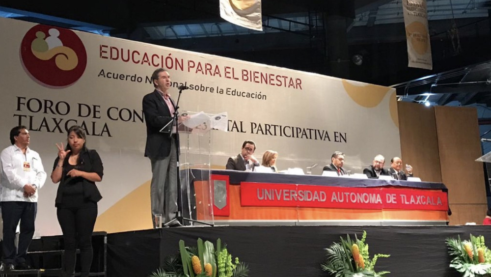 Asegura Esteban Moctezuma que maestros cesados serán reinstalados