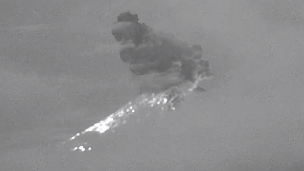 #Video Volcán Popocatépetl registra explosión esta madrugada