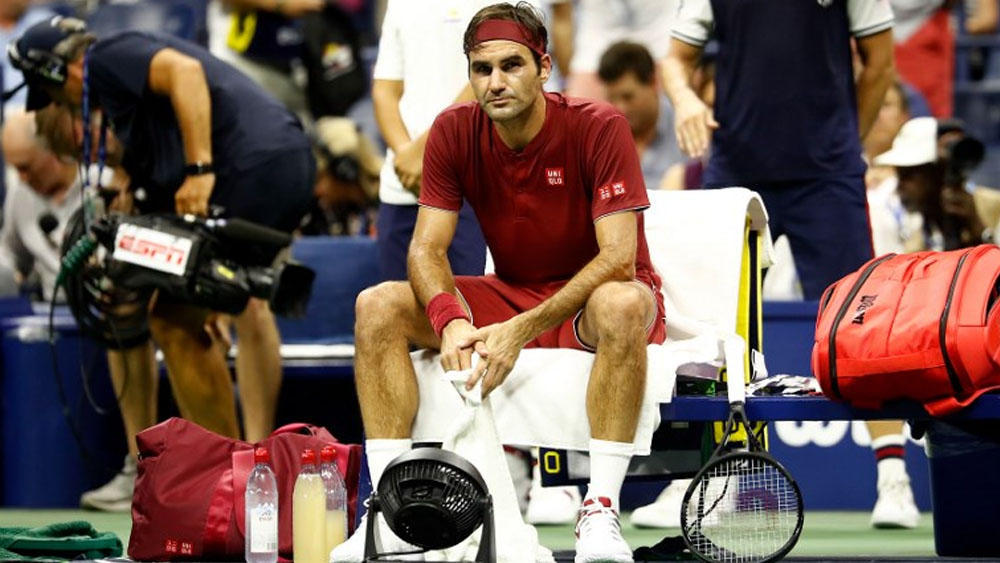Australiano vence a Federer en octavos de final del US Open