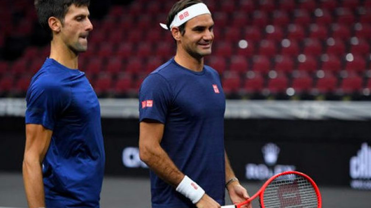 Pierden Djokovic y Federer en su estreno en dobles en Laver Cup
