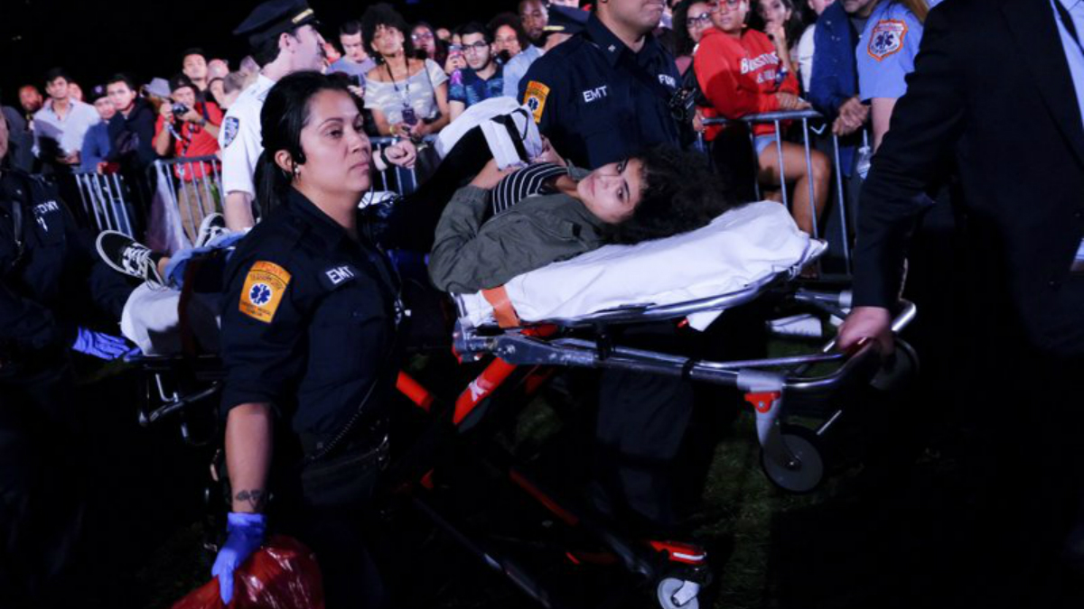 #Video Estampida durante festival en Nueva York