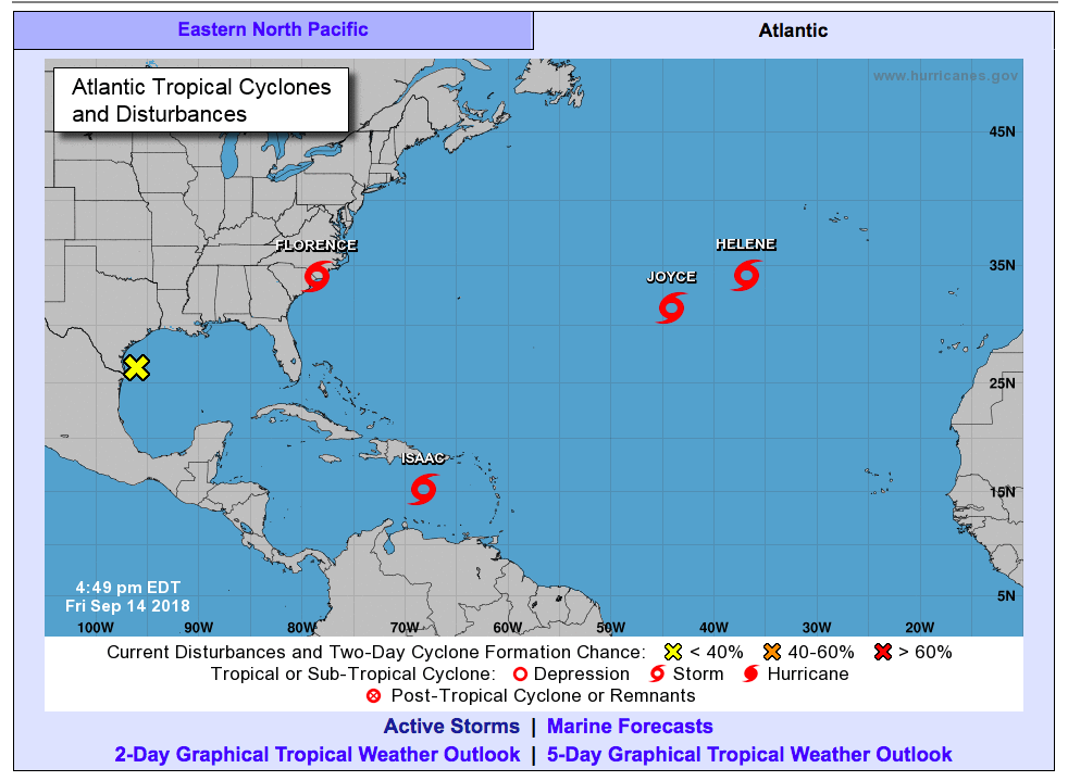 Florence se convierte en tormenta tropical - florence-tormenta