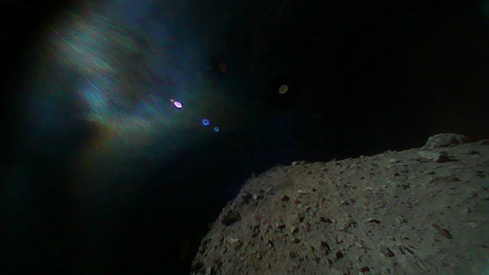 Estas son las fotos tomadas a un asteroide por Japón