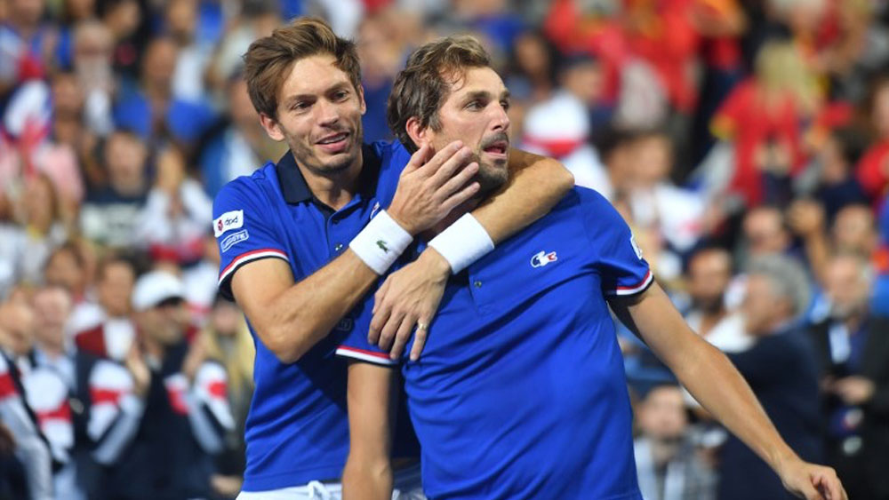 Francia clasifica a final de Copa Davis tras vencer a España