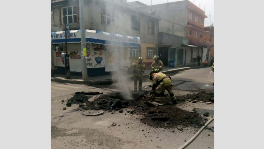 Muere bombero que atendió fuga de gas en Tláhuac