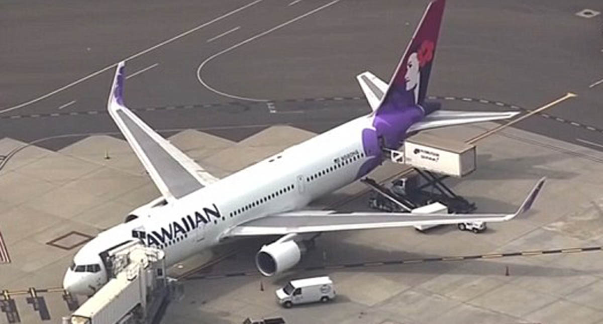 Gas pimienta provoca aterrizaje de emergencia en Hawaii
