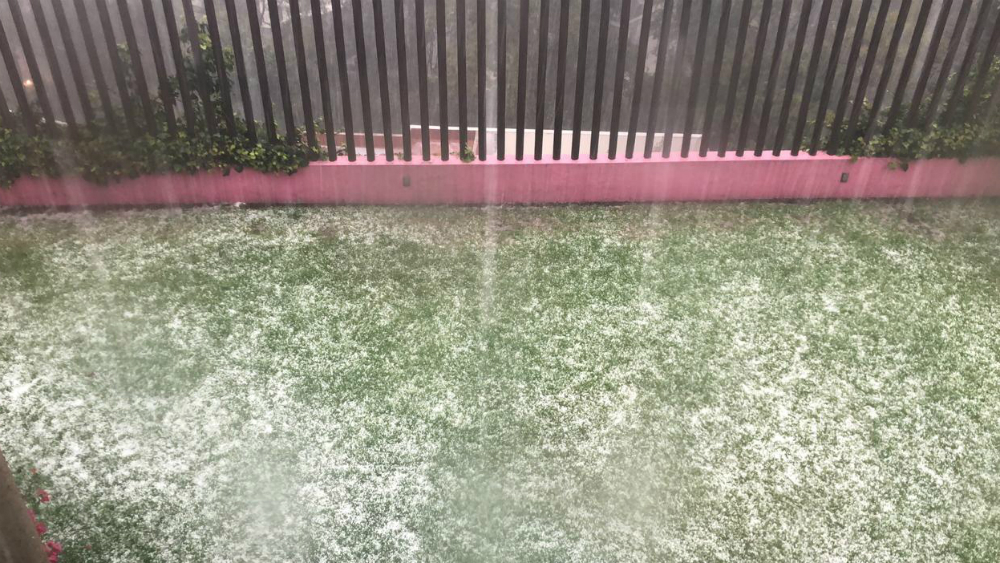Alerta Amarilla en la Ciudad de México por lluvia y granizo - granizada-bosques-de-las-lomas