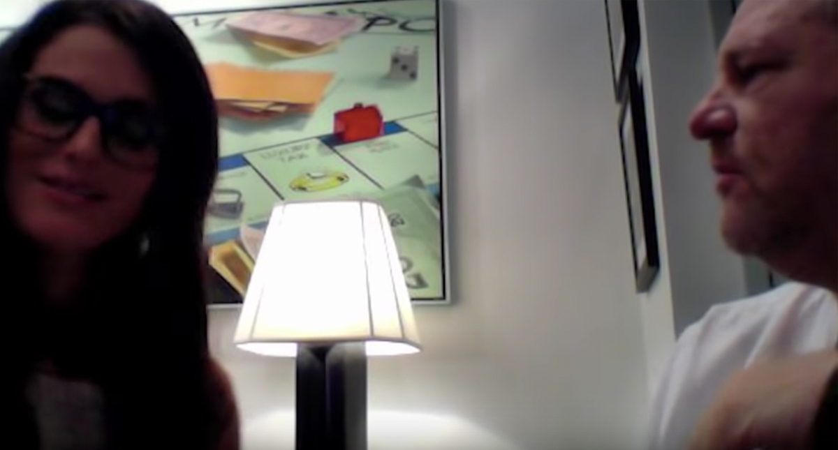 #Video Revelan video de Harvey Weinstein acosando a Melissa Thompson