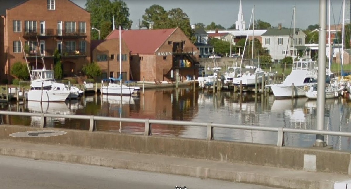 El antes y el después de Carolina del Norte y del Sur por Florence - havens-wharf-antes