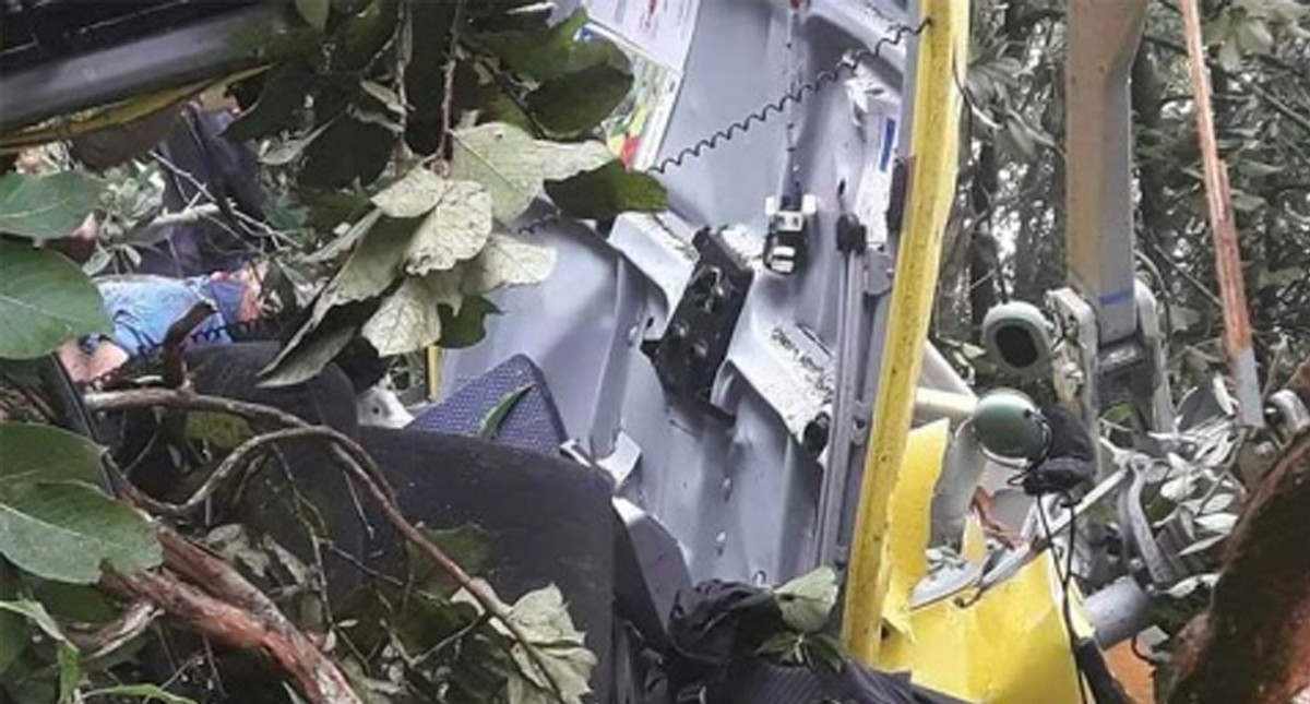 Seis muertos tras caída de helicóptero en el Himalaya