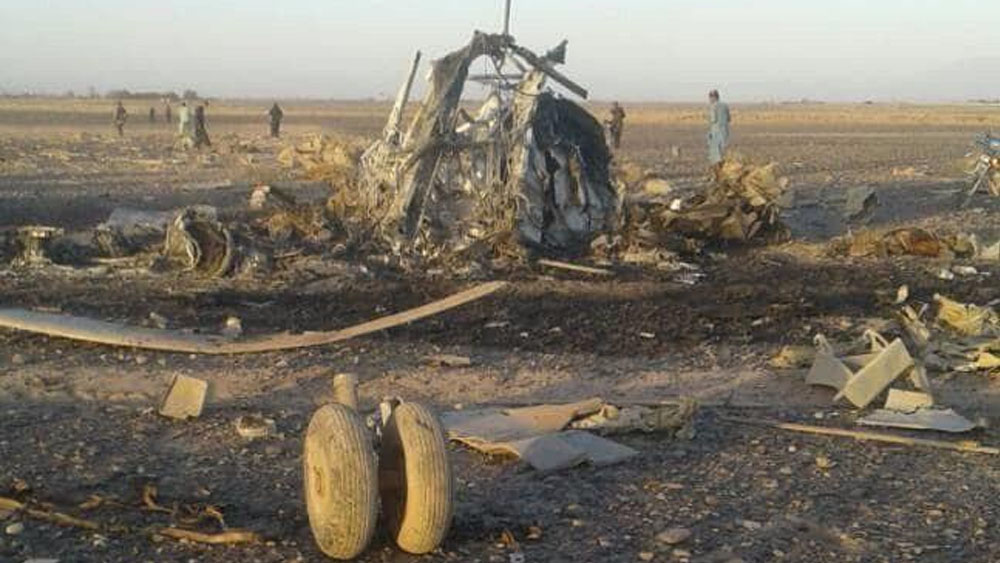 Cinco muertos al estrellarse helicóptero en Afganistán