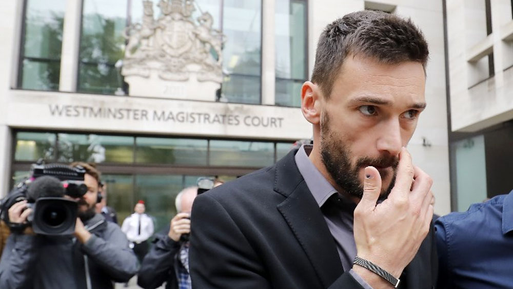 Multan a Hugo Lloris con 65 mil dólares por conducir ebrio