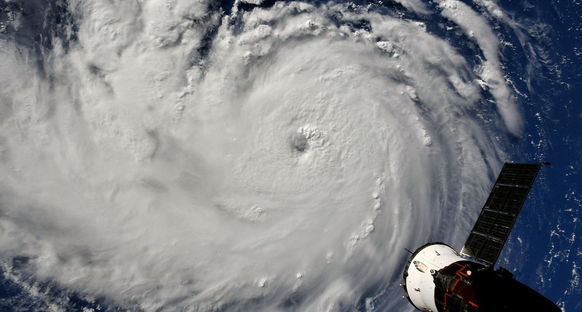 Evacuan a miles en Carolina del Norte por Huracán Florance - huracan-florence-estacion-internacional-nasa