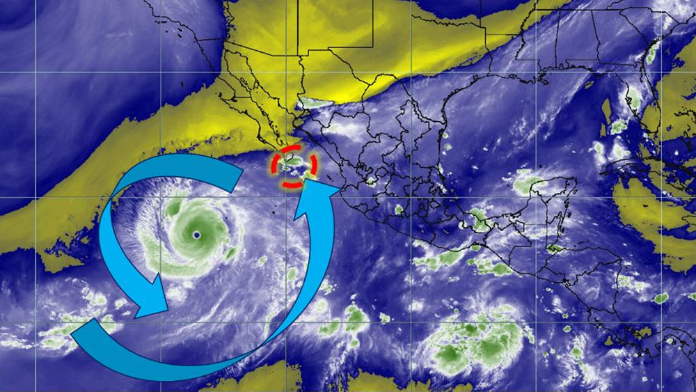 Huracán Rosa provocará tormentas en cinco estados