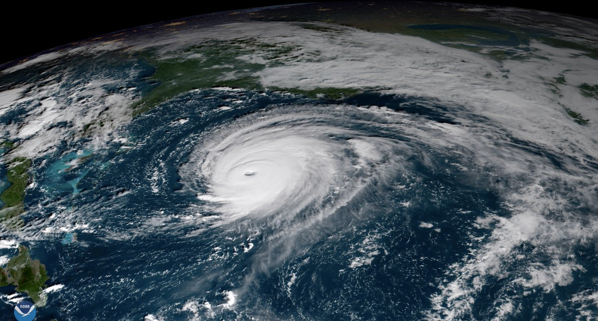 #Video Así se ve el huracán Florence desde el espacio #Video Así se ve el huracán Florence desde el espacio