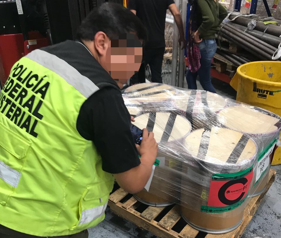 PGR asegura precursores químicos en el AICM - img-4927