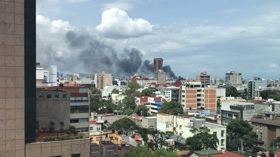 Controlado el incendio en colonia Doctores