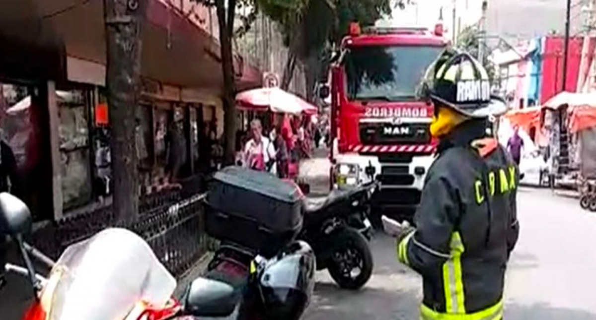 #Video Incendio en el Mercado la Lagunilla