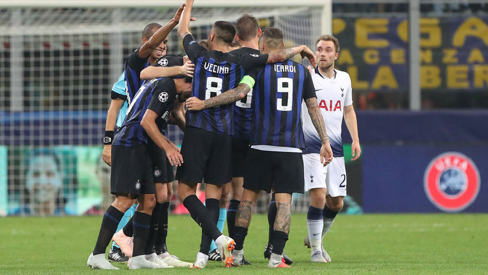El Inter derrota 2-1 al Tottenham