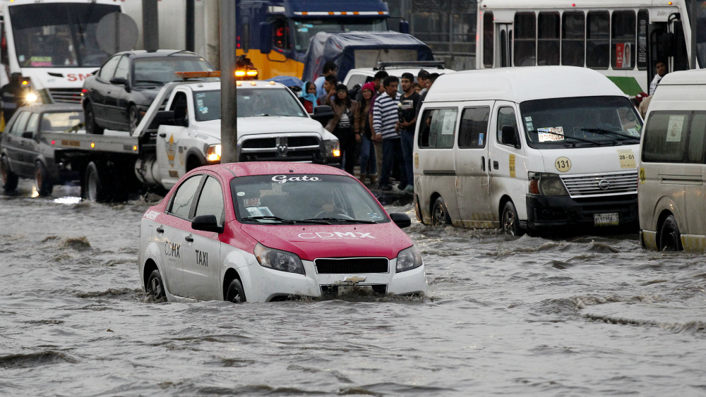 Identificados 44 puntos críticos de inundación en la Ciudad de México