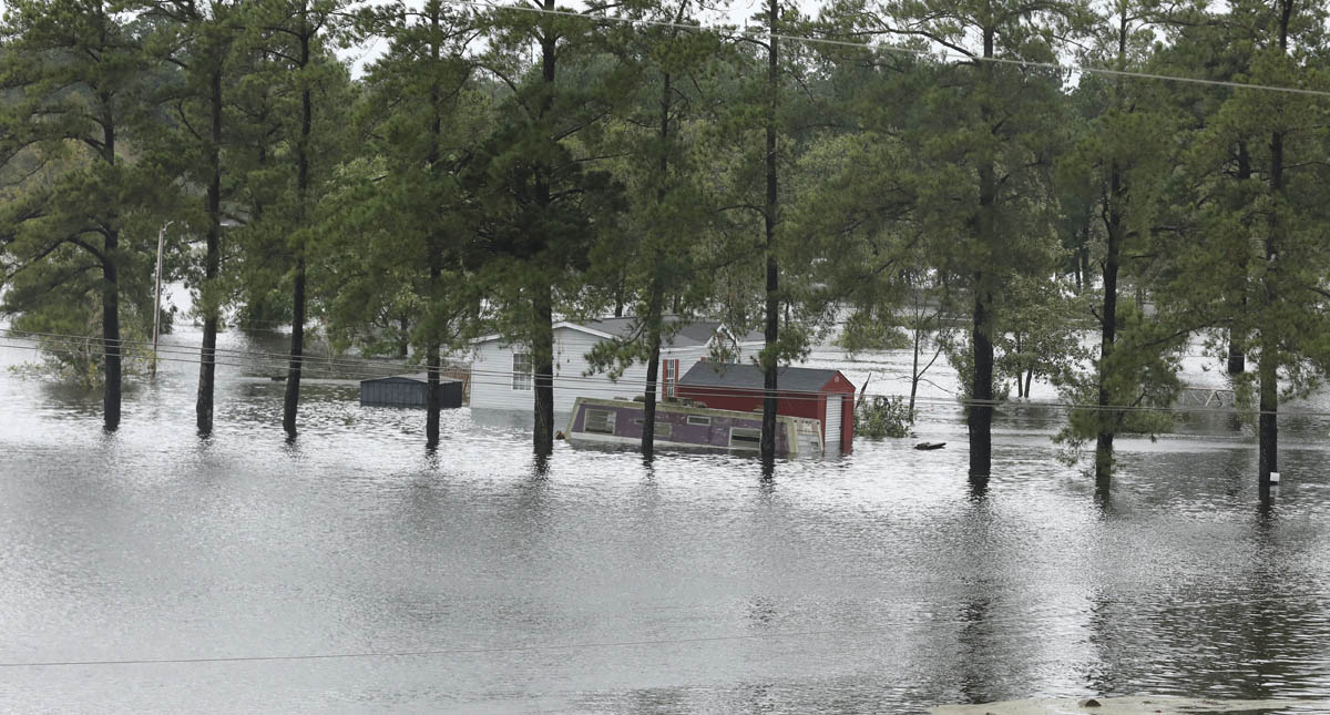 #Video La devastación de Florence en Carolina del Norte