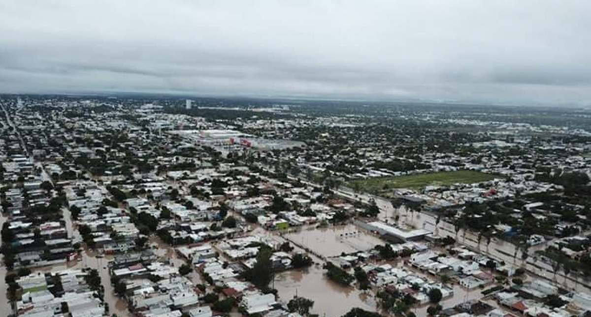 Detectan 2 mil 250 viviendas afectadas por lluvias en Sinaloa