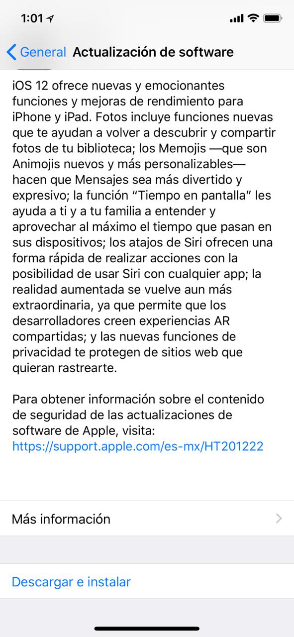 Estos son los pasos para actualizar su iPhone y iPad a iOS 12 - ios-03-1