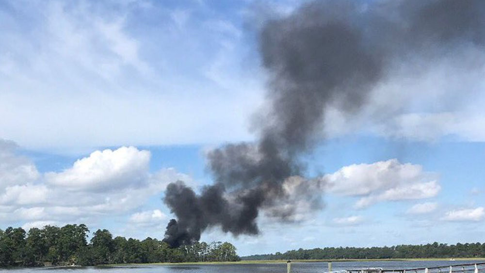 Se estrella avión militar de EE.UU. en Carolina del Sur