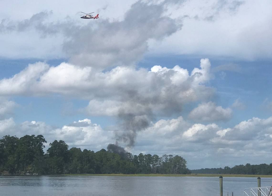 Se estrella avión militar de EE.UU. en Carolina del Sur - jet-marine