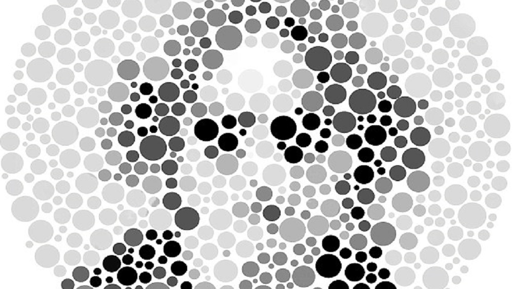 El test con celebridades y puntos para detectar daltonismo - john