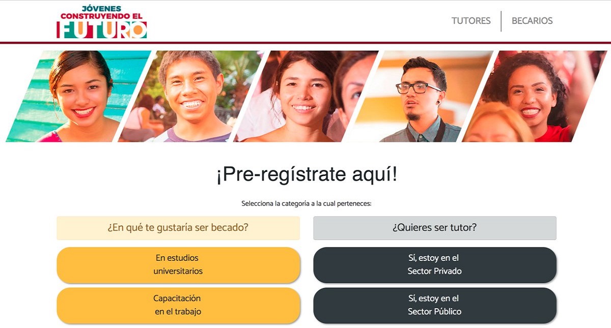 Inicia censo y pre registro de becas para jóvenes en gobierno de AMLO - jovenes-construyendo-el-futuro