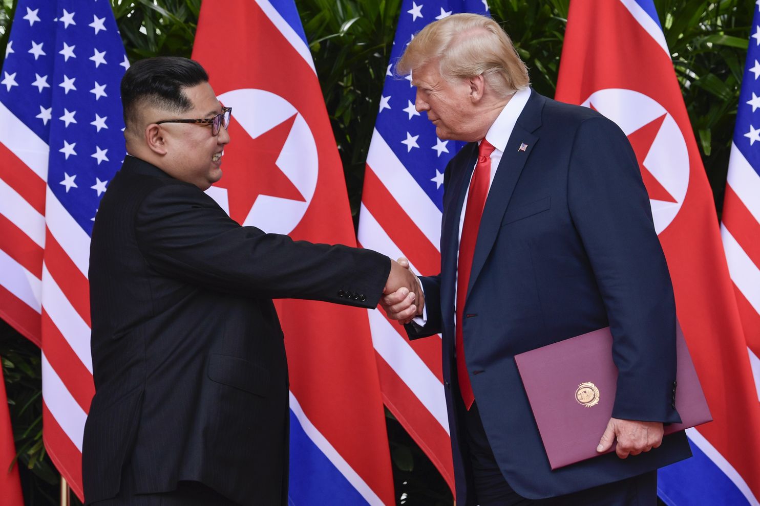 EE.UU. está al tanto de bases de misiles de Corea del Norte: Trump - kim-jong-un-donald-trump