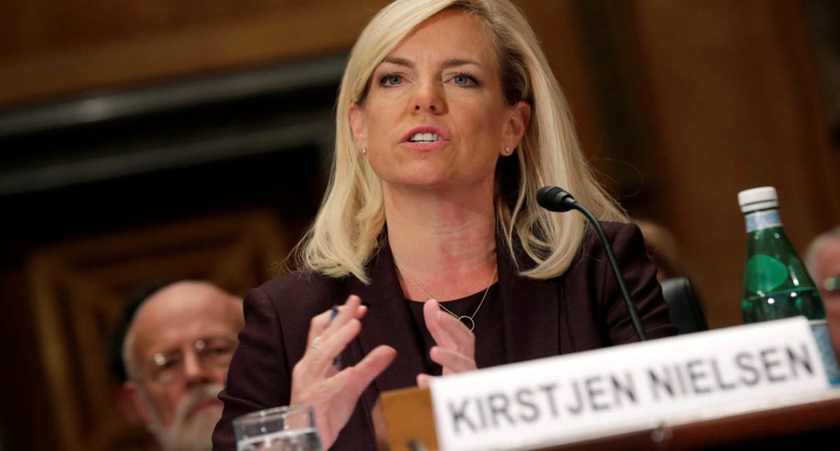 Quitarían asistencia pública a quienes deseen ingresar a EE.UU. - kirstjen-nielsen