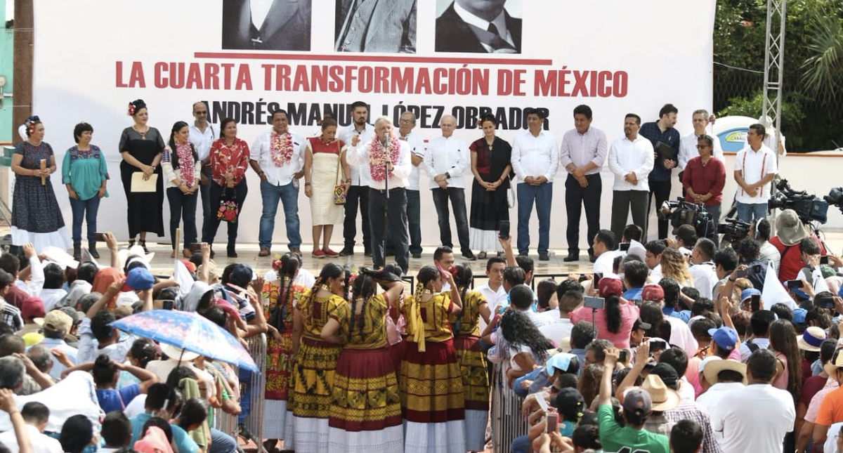 “Ustedes me van a cuidar”: López Obrador “Ustedes me van a cuidar”: López Obrador