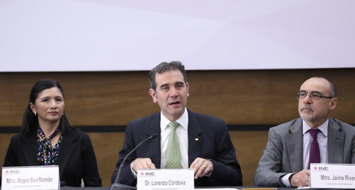 INE avala pérdida del registro de Nueva Alianza y Encuentro Social - lorenzo-cordova-ine