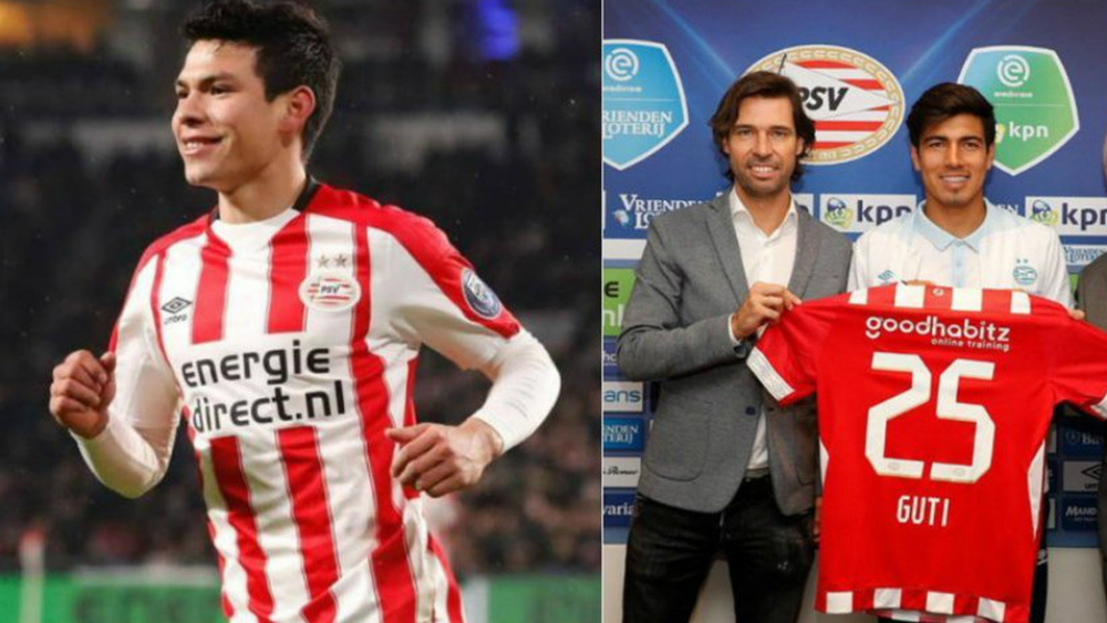 Lozano y Gutiérrez en la lista definitiva de PSV para Champions League