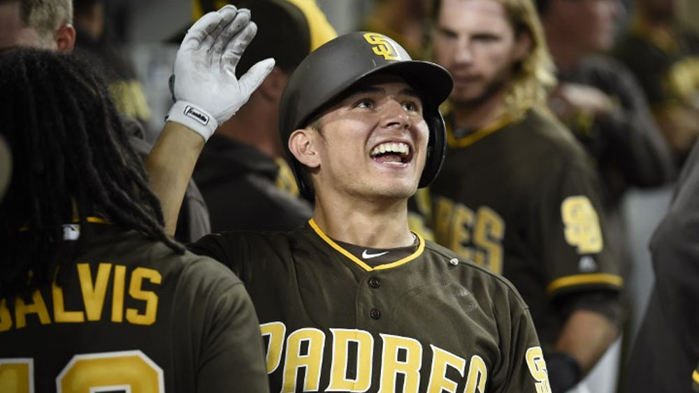 #Video Luis Urías conecta su primer jonrón en Grandes Ligas