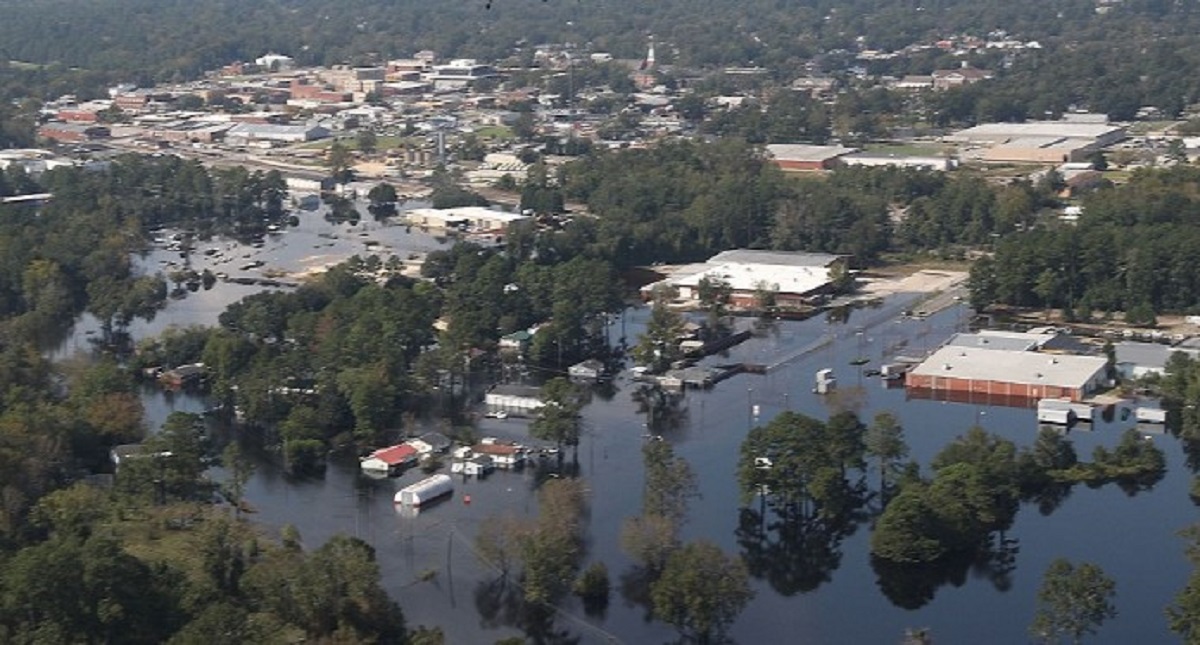 Imágenes satelitales muestran daños de Florence en Carolina del Norte