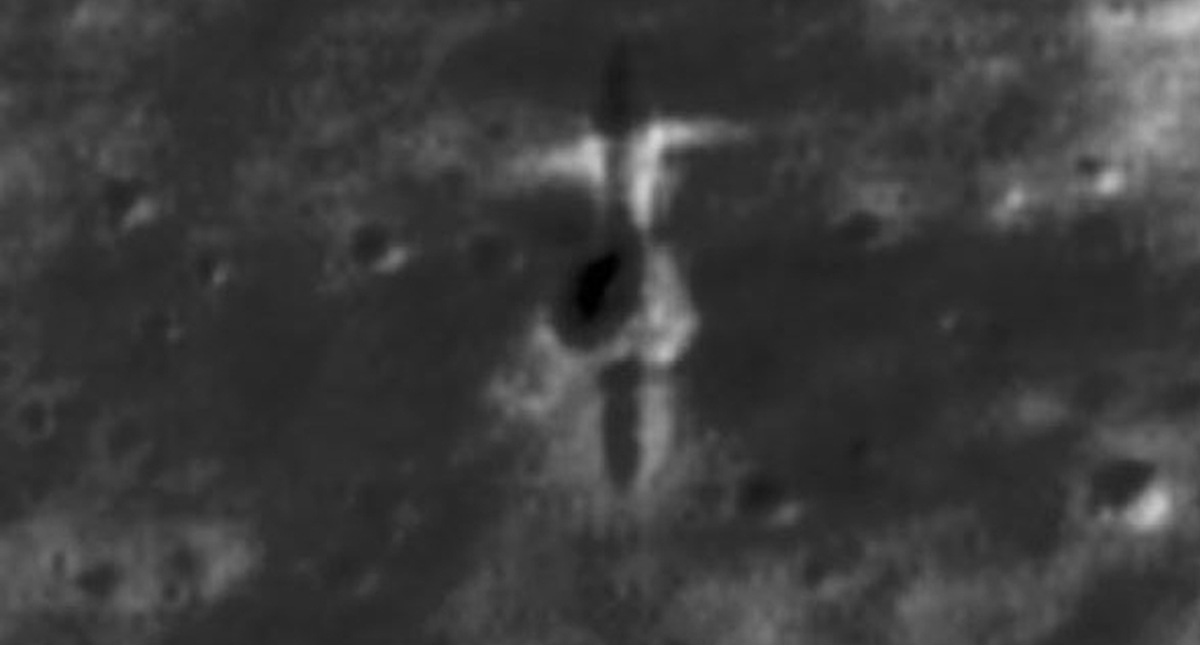 Encuentran restos de nave espacial que se estrelló en la Luna - luna-nave-espacial