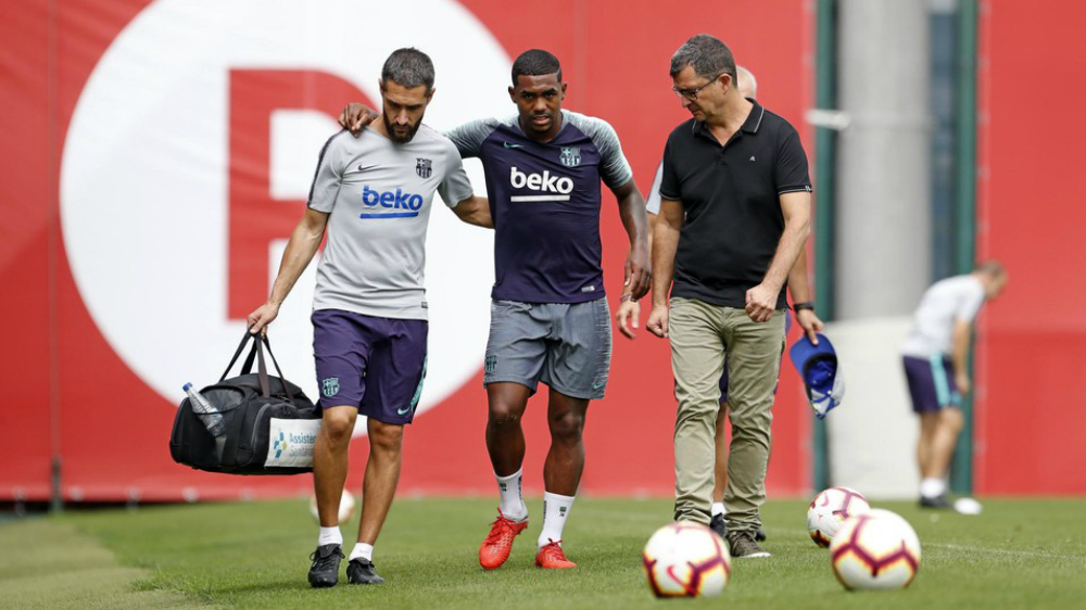 Malcom será baja en Barcelona por lesión