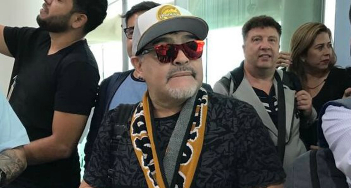 ¿Dónde ver el debut de Maradona con el Dorados?