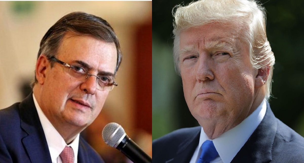 López Obrador propone que Trump tenga plan de inversión para apoyo de Centroamérica - marcelo-ebrard-se-ha-reunido-dos-veces-con-donald-trump