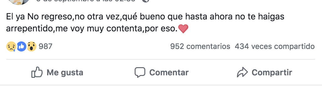Se suicida joven de 14 años en Sonora; horas antes anunció su muerte en Facebook - mensaje-karen-p-3