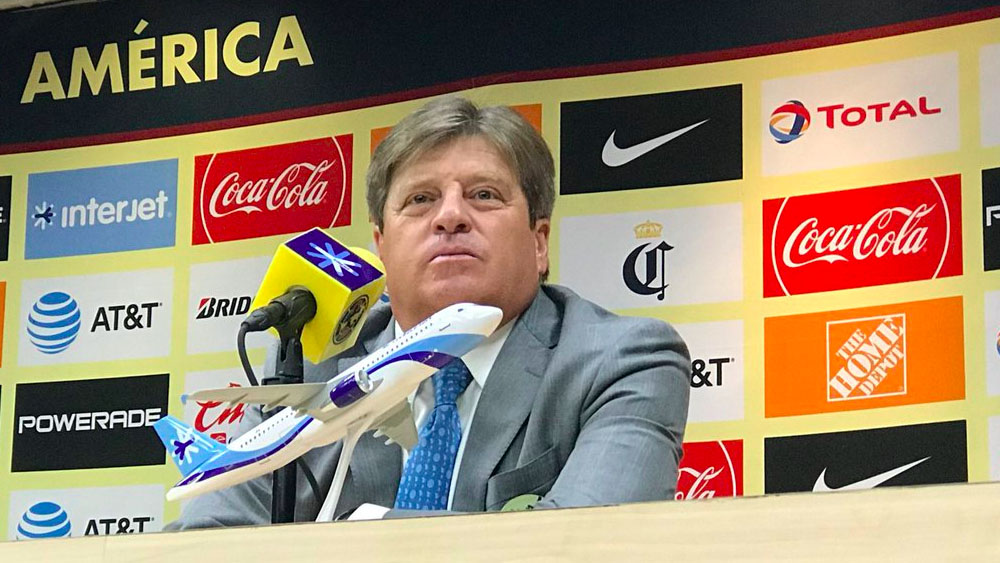 Miguel Herrera molesto por fallas del América en eliminación de Copa MX