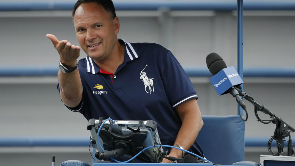 ATP sanciona a juez que alentó a Kyrgios en el US Open 2018