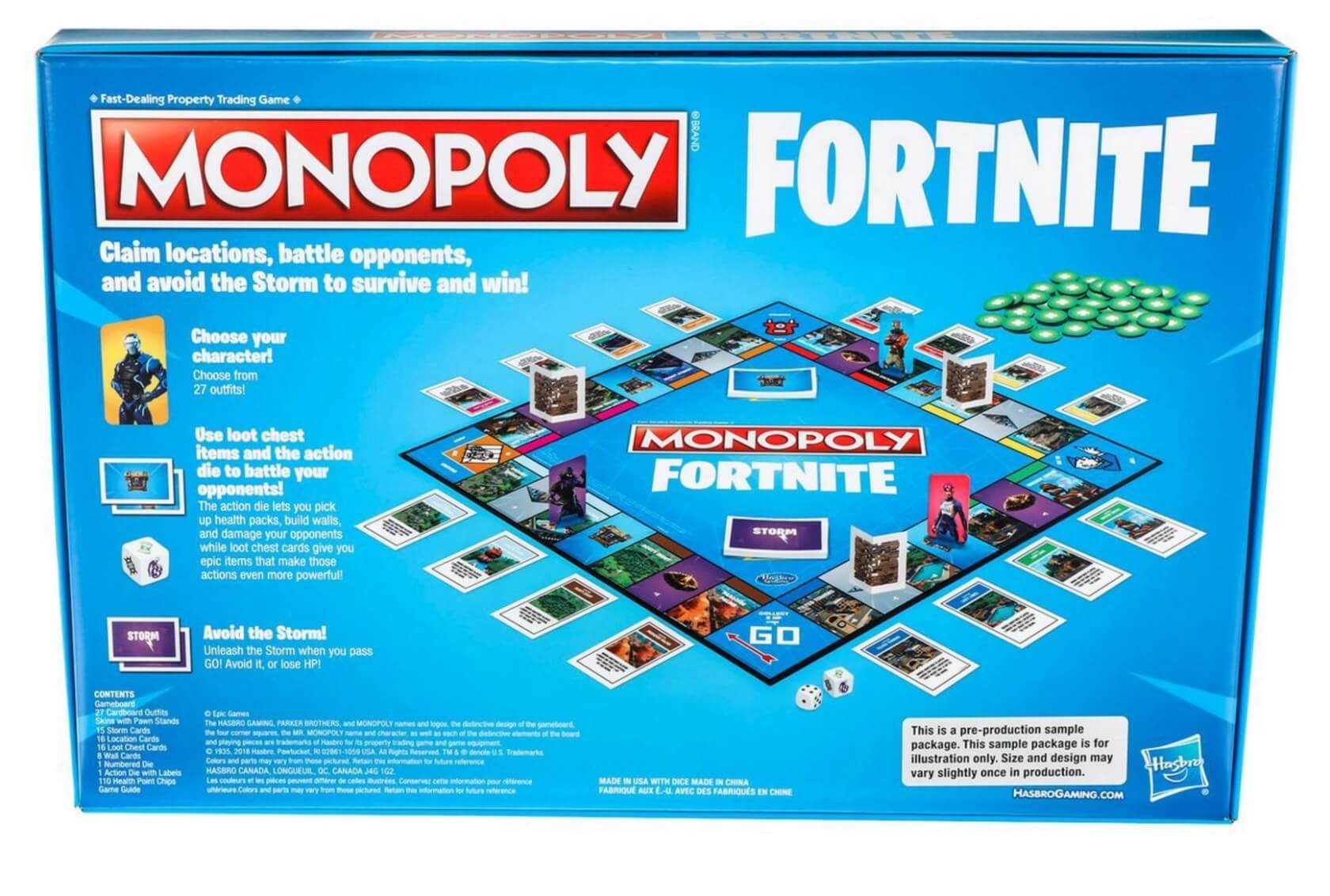 Hasbro lanzará edición de Monopoly basada en 'Fornite' - monopoly-fornite-3