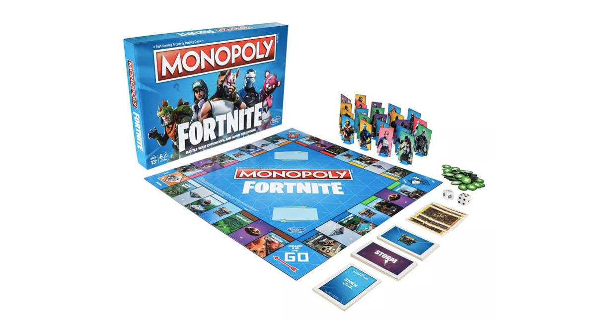 Hasbro lanzará edición de Monopoly basada en 'Fornite' - monopoly-fornite