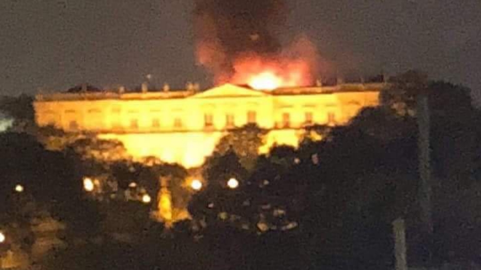Incendio consume Museo Nacional de Rio de Janeiro - museo-rio-de-janeiro