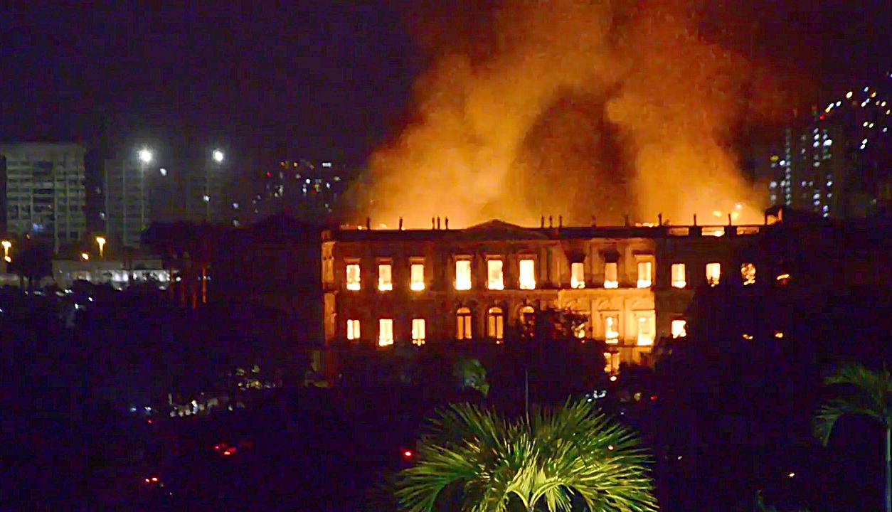 Brasil inicia reconstrucción de Museo Nacional tras incendio - museo