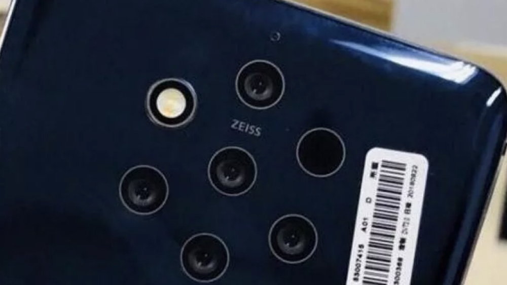 Nokia desarrolla un teléfono de cinco cámaras